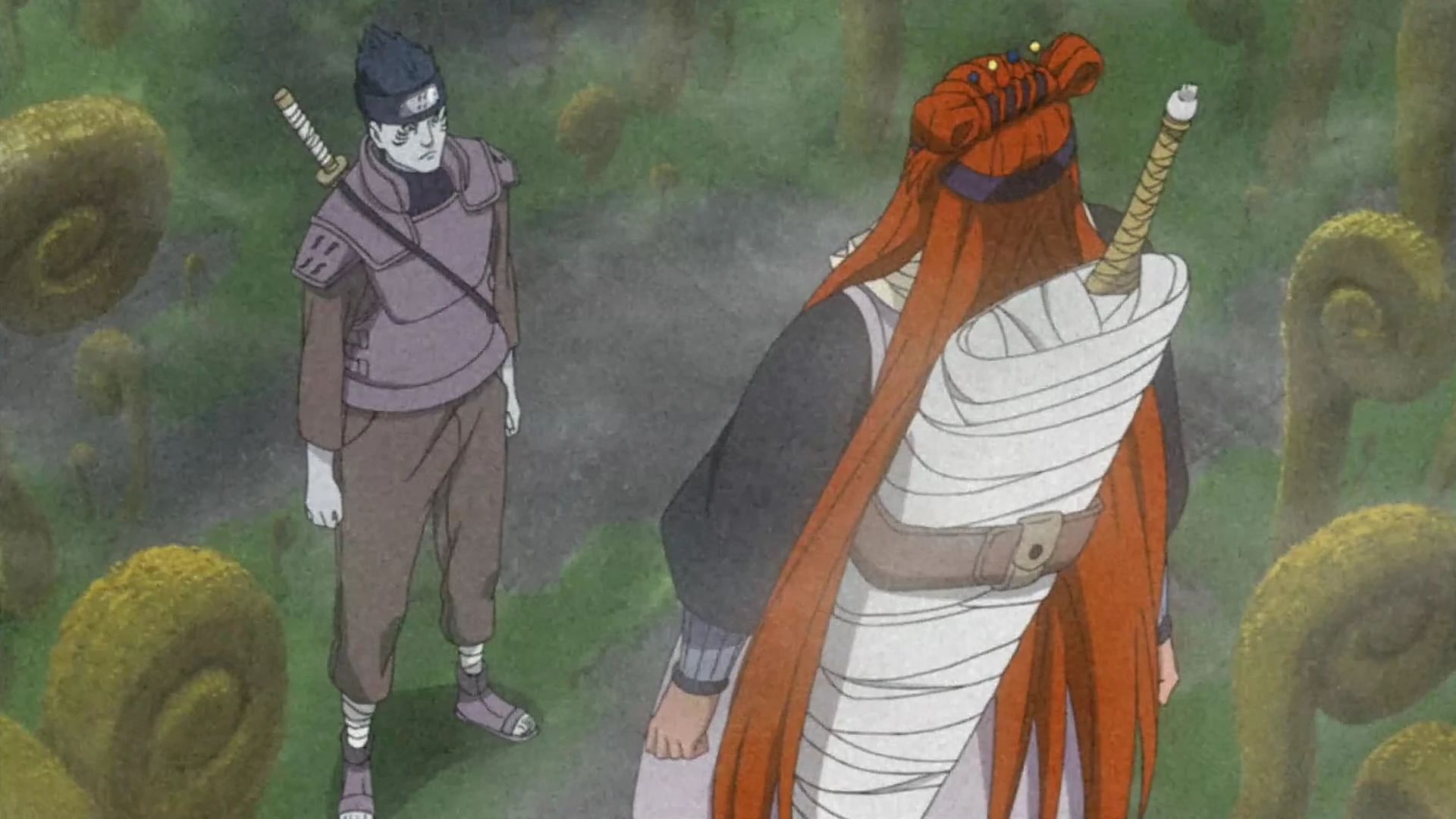 Kisame looked like a shark even before getting Samehada (Image via Studio Pierrot)