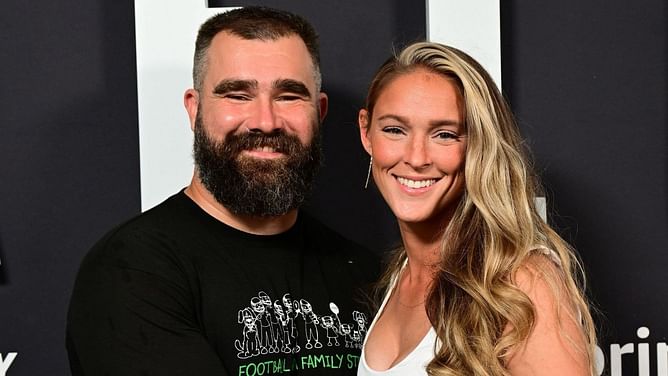 Kylie Kelce reveals why she didn't have to face 'horror stories' before meeting Jason Kelce on Tinder