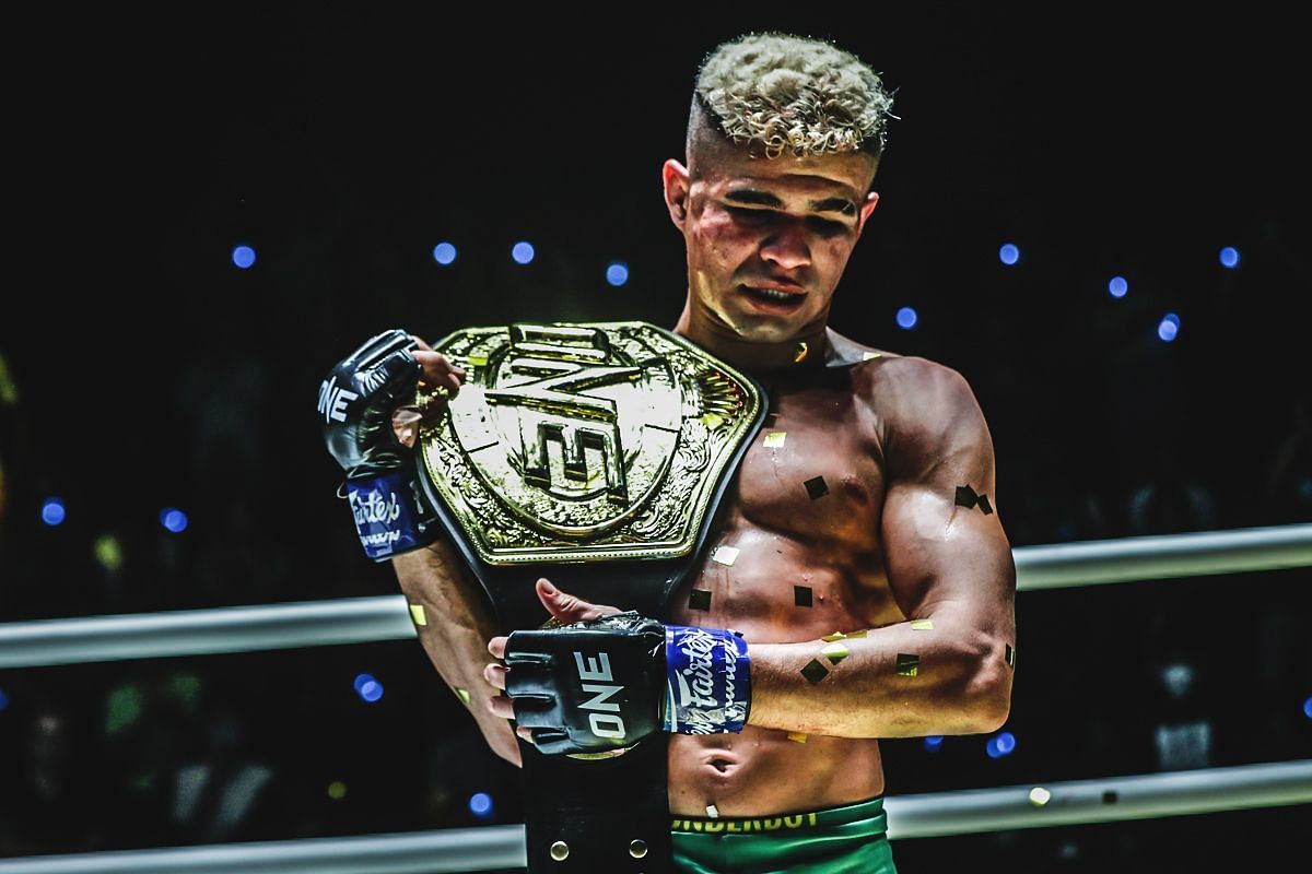 ONE bantamweight MMA world champion Fabricio Andrade. [Photo via: ONE Championship]