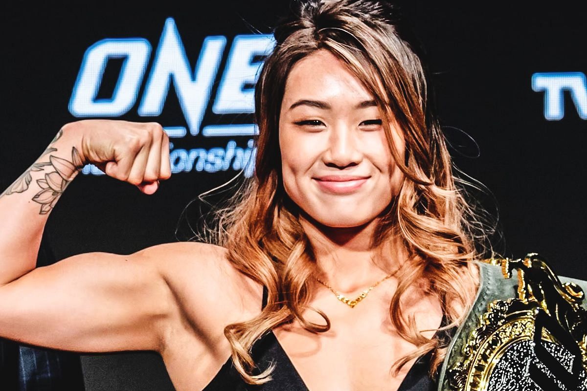 Angela Lee admits there were times when she thought of returning to MMA. [Photo from ONE Championship]