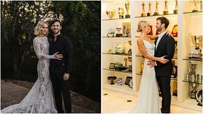 Daniel Suarez's wife Julia Piquet marks 6-month anniversary, sharing wedding celebration video