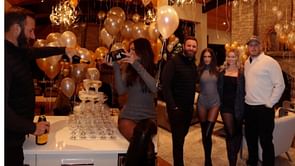 Wayne Gretzky's daughter Paulina dons open back bodysuit as part of $3,685 outfit on New Year's Eve party with siblings Emma and Trevor and others