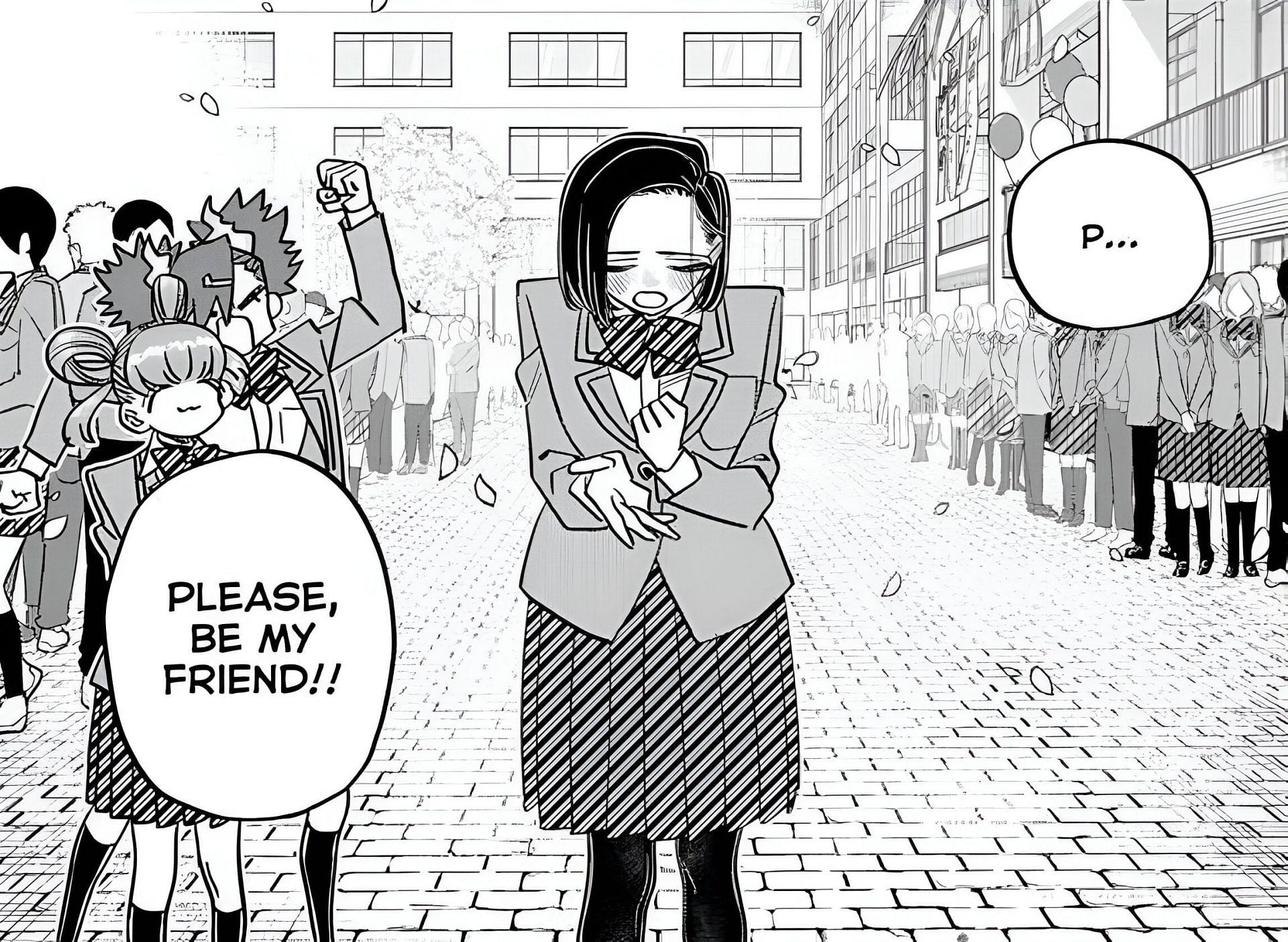 Hiki Komorebi as seen in Komi Can&#039;t Communicate (Image via Shogakukan)