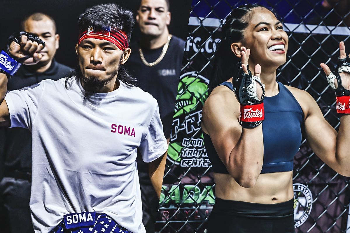 Lito Adiwang (left) and Denice Zamboanga (right) | Image credit: ONE Championship