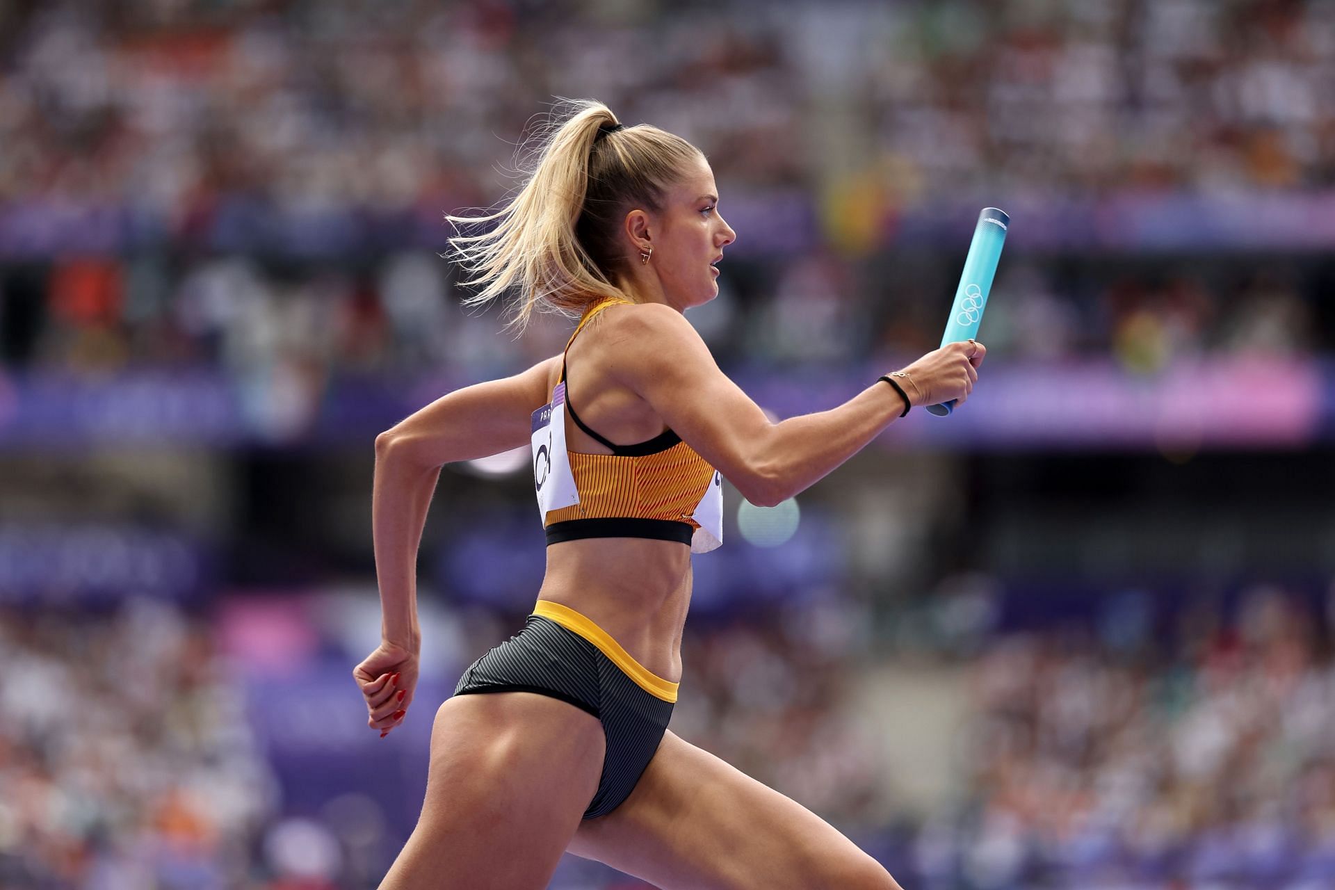 Olympic Games Paris 2024: Alica Schmidt in action (Source: Getty)