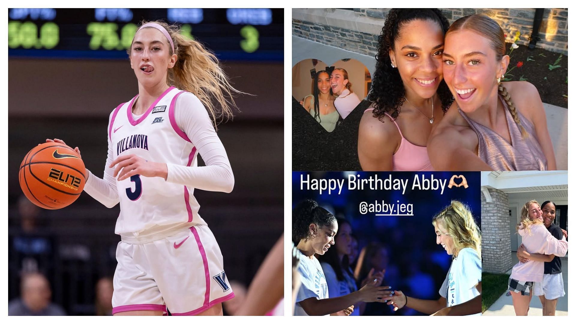 Lucy Olsen wishes Abby Jegede a happy birthday (Image via Instagram/@lucy3olsen)