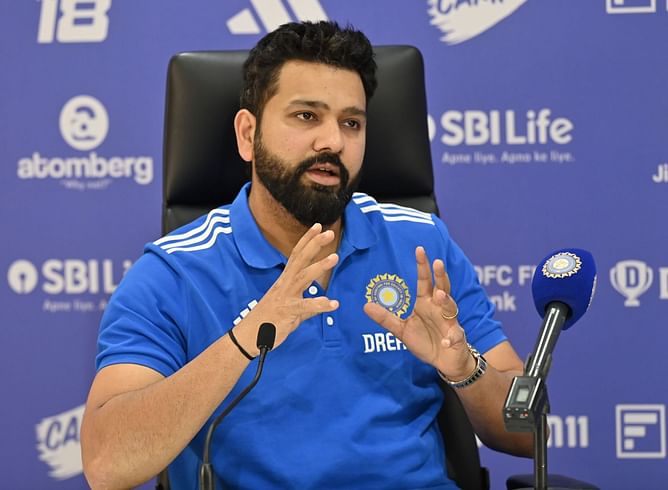"Has it come from the official handle?" - Rohit Sharma irked at reporter on being asked about BCCI's new set of rules