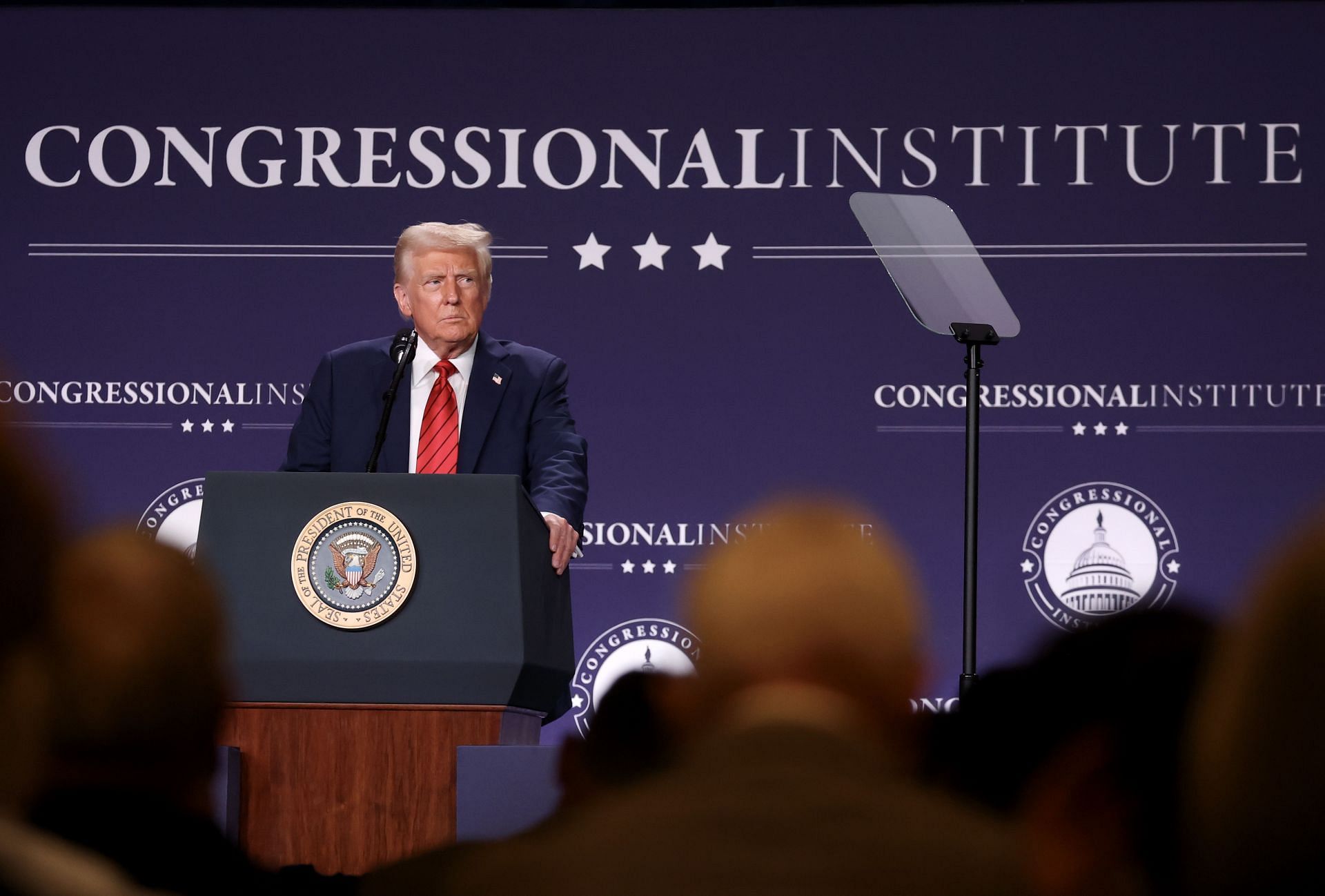 President Trump Speaks At The House GOP Conference In Doral, Florida - Source: Getty