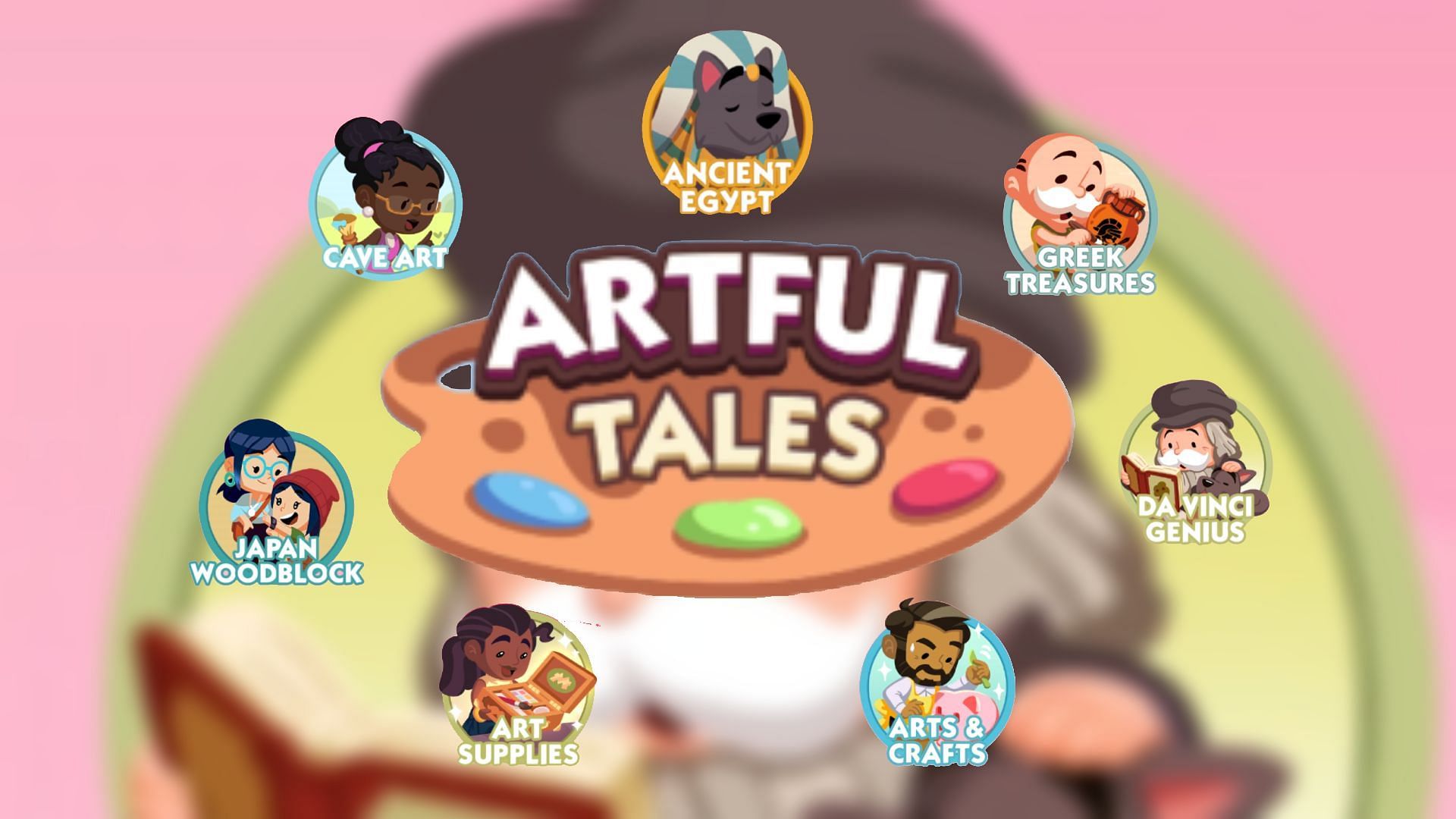 Artful Tales album has arrived in Monopoly Go (Image via Scopely)