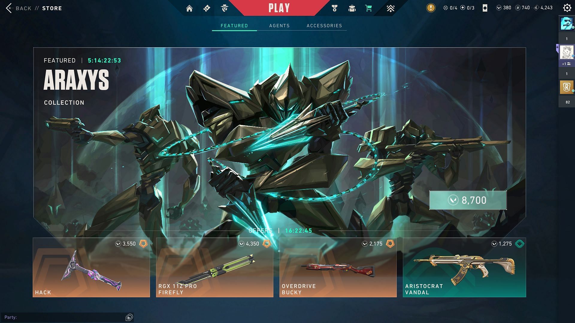 Great weapon cosmetics (Image via Riot Games)