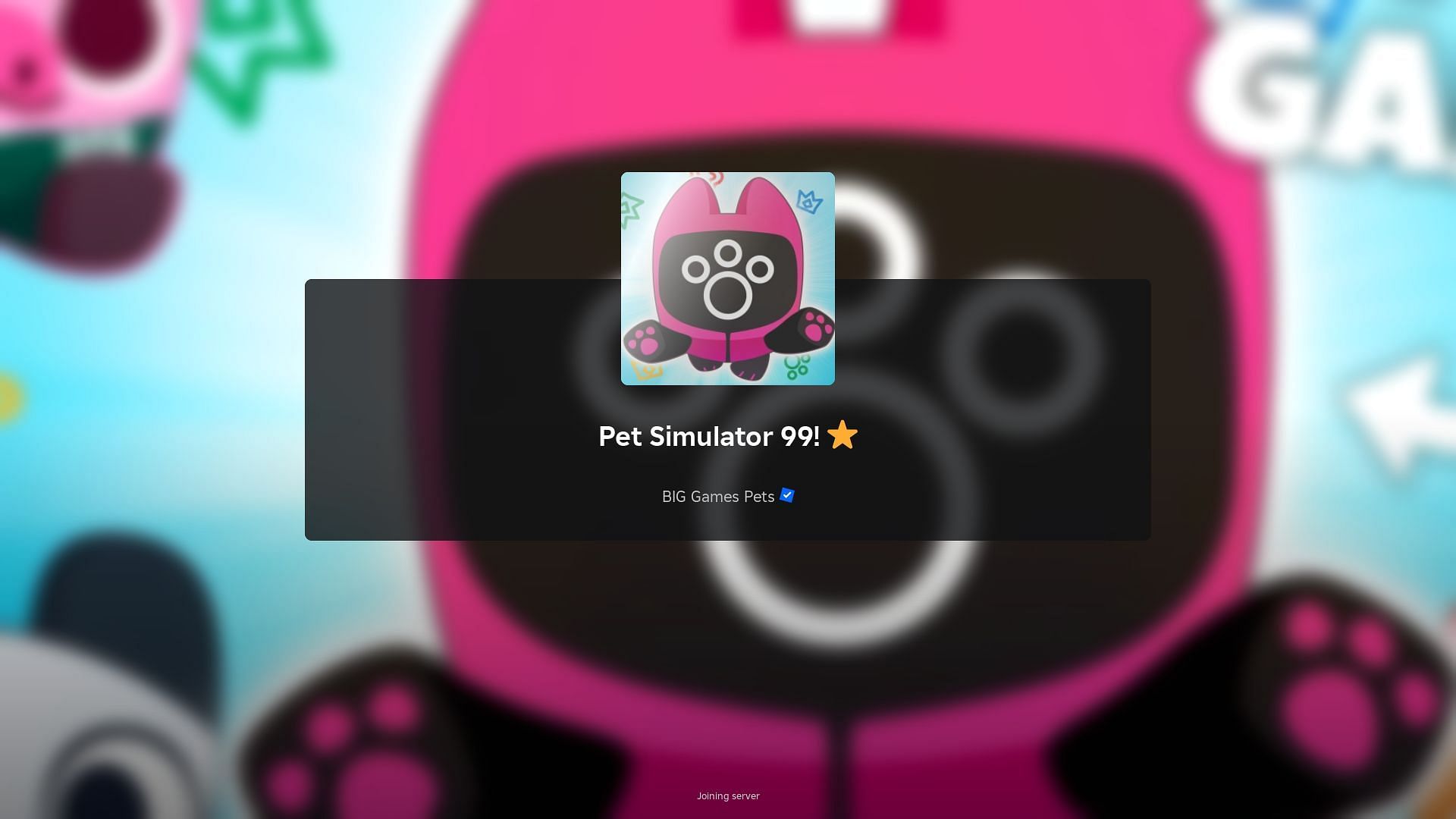 Roblox Pet Simulator 99