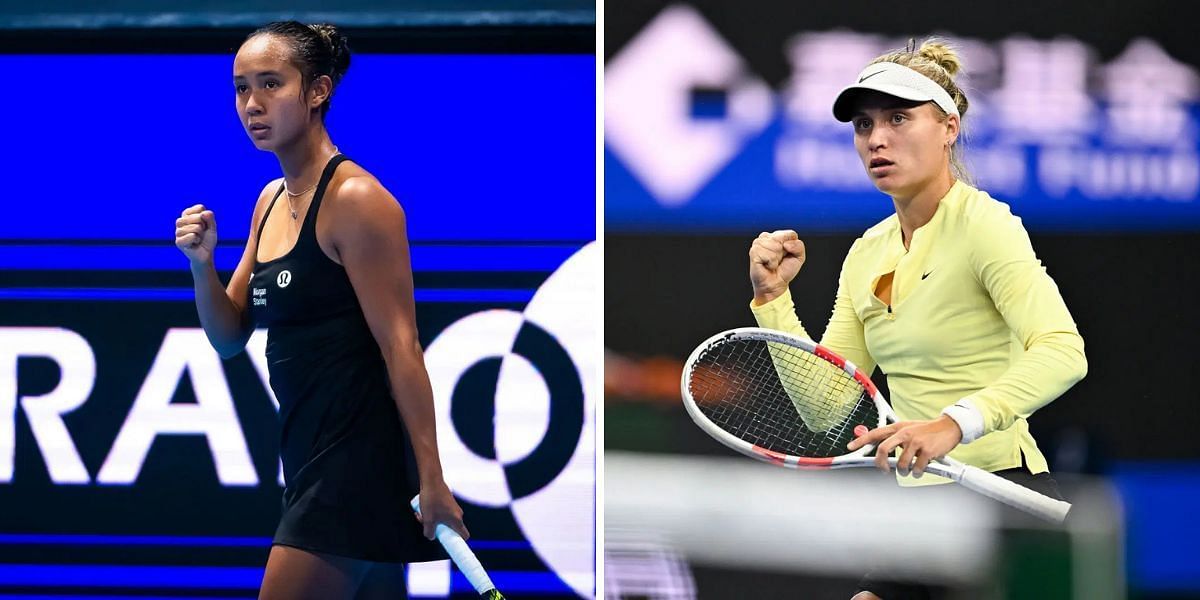 Leylah Fernandez (L) vs Yuliia Starodubtseva (R) preview, (Source: Getty Images)