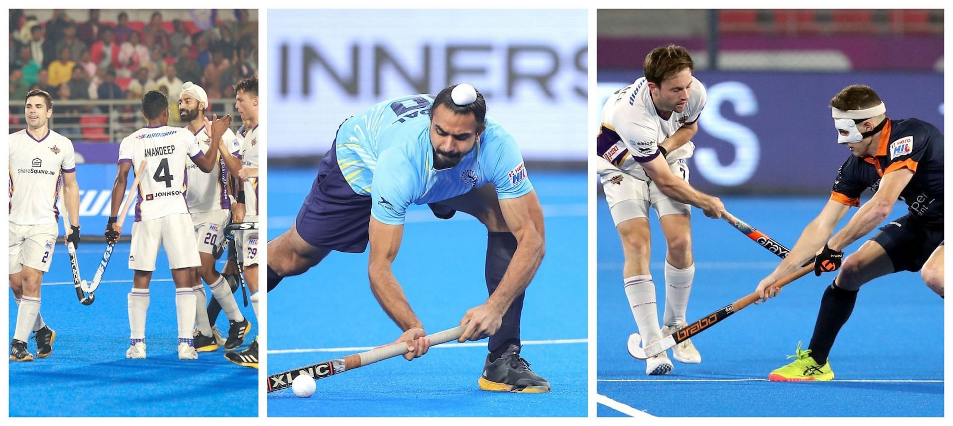 Team Gonasika and Hyderabad Toofans  pulled off wins at Rourkela on Saturday    Source: Hockey India League