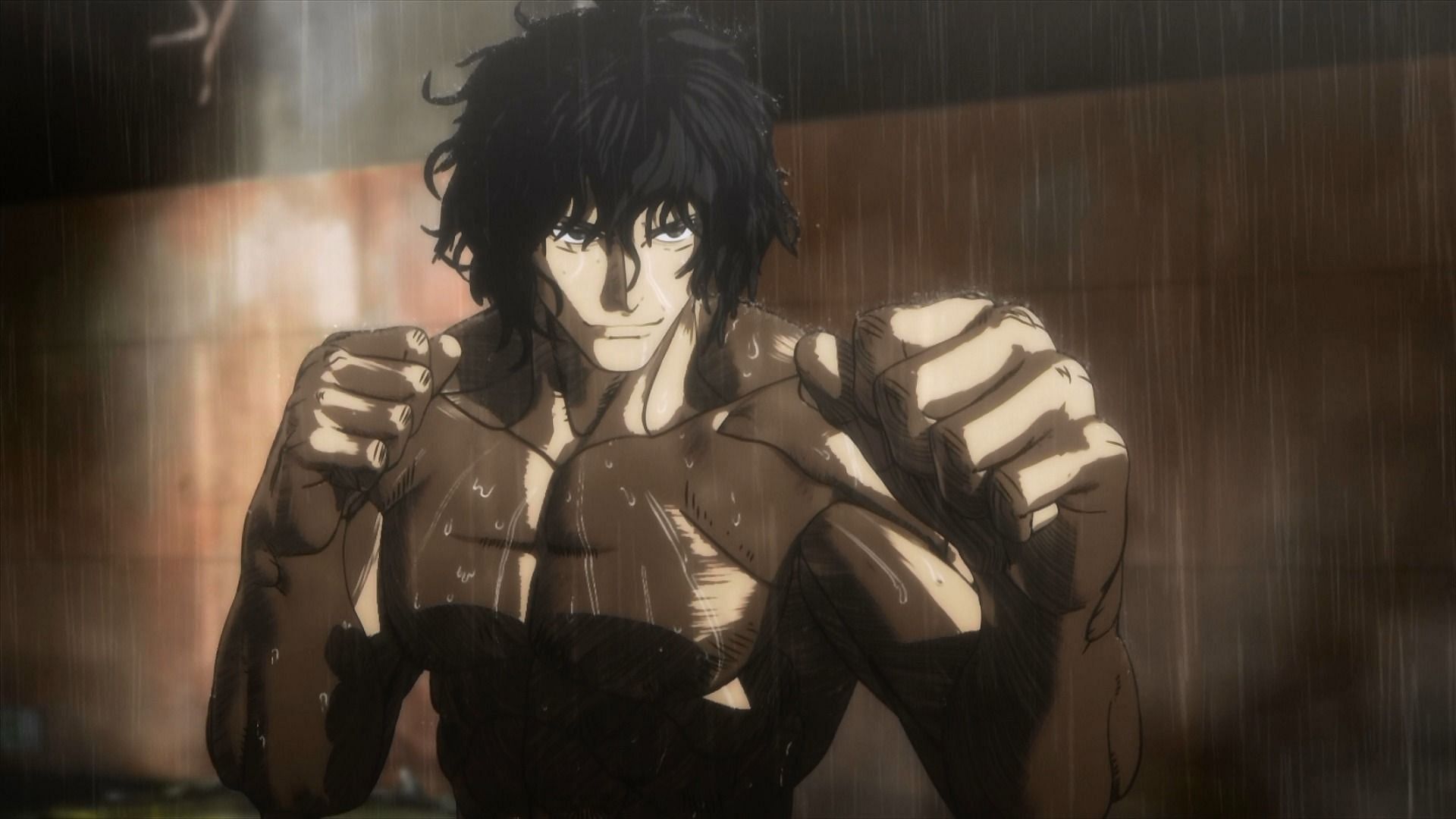 Tokita Ohma as seen in Kengan Ashura anime (Image via Larx Entertainment)