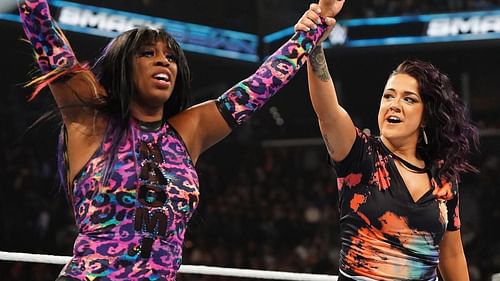 Bayley and Naomi (Image via WWE.com)