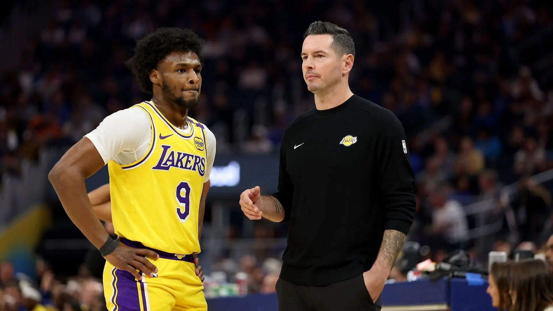 JJ Redick reveals real reason behind banking on Bronny James in critical game. (Photo: GETTY)