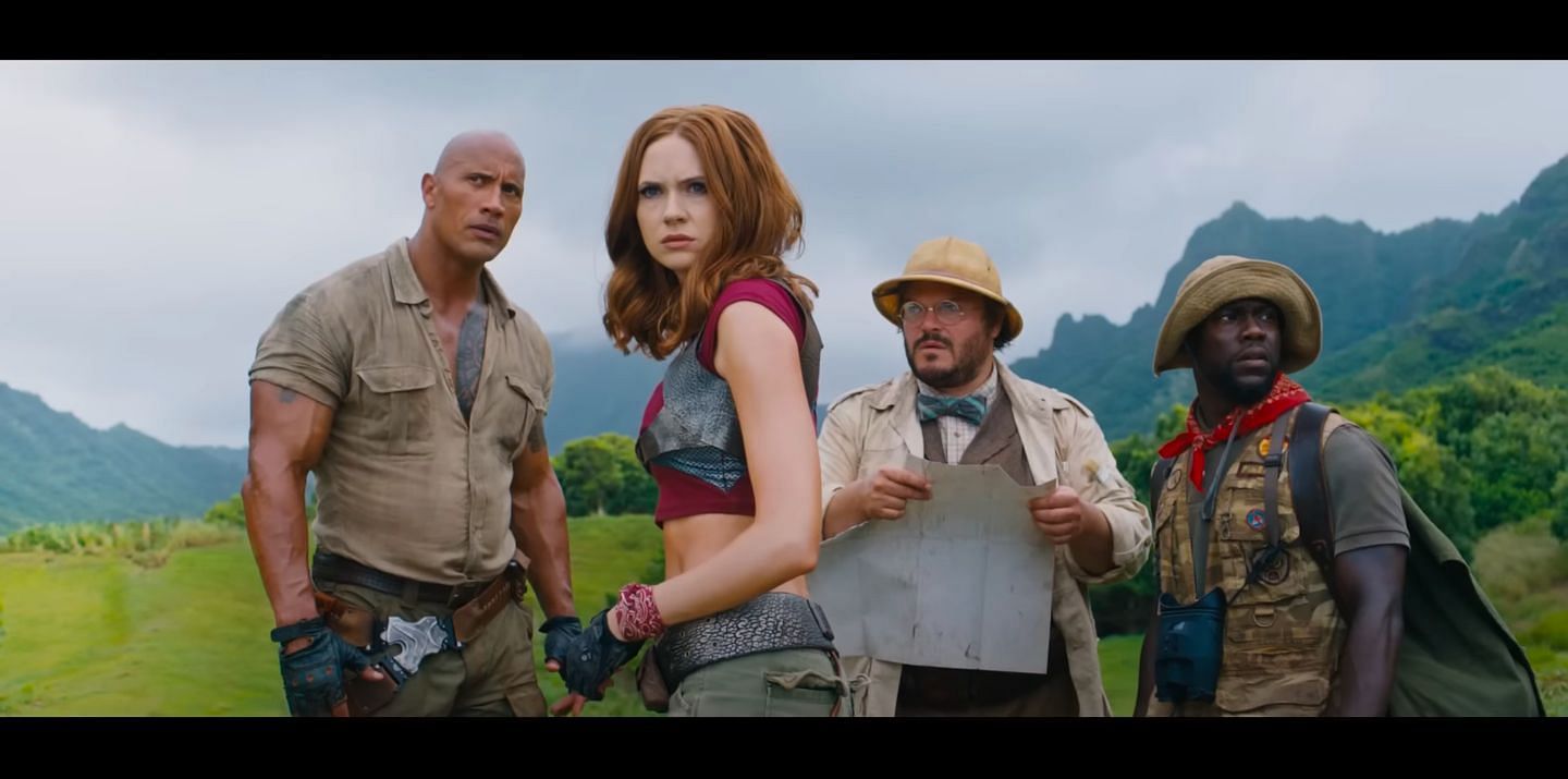 Jumanji: Welcome to the Jungle (Image from Youtube/Sony Pictures Entertainment)