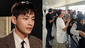 “Kim Taehyung EFFECT”- Fans react as Indonesian Siminvest booth for BTS’ V merchandise temporarily shuts down due to huge turnout