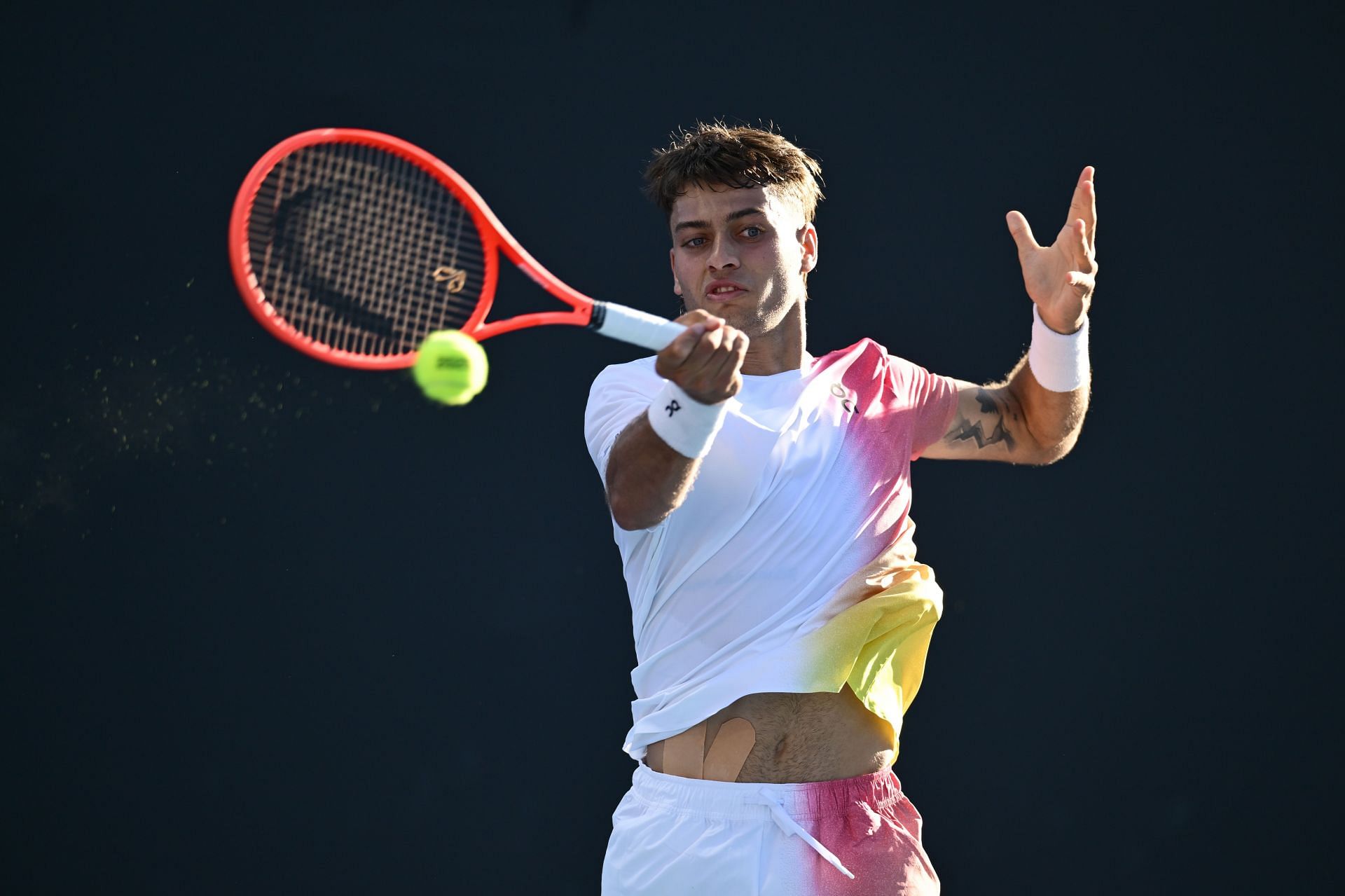 Flavio Cobolli at the Australian Open 2025. (Photo: Getty)