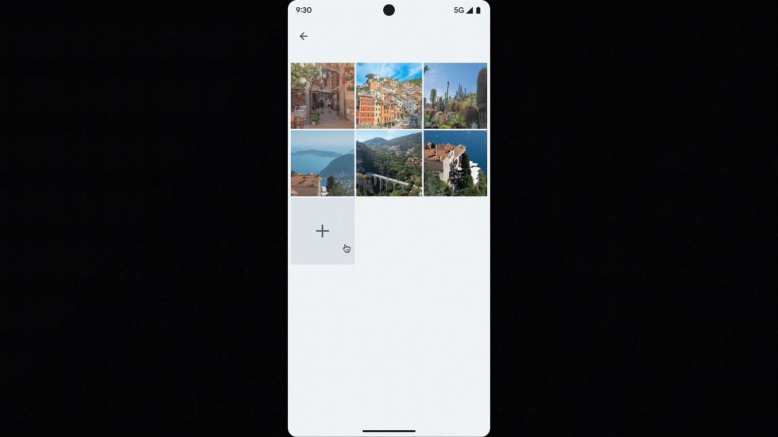 Photo picker UI in Android 15 (Image via Google, Android Developers Blog)