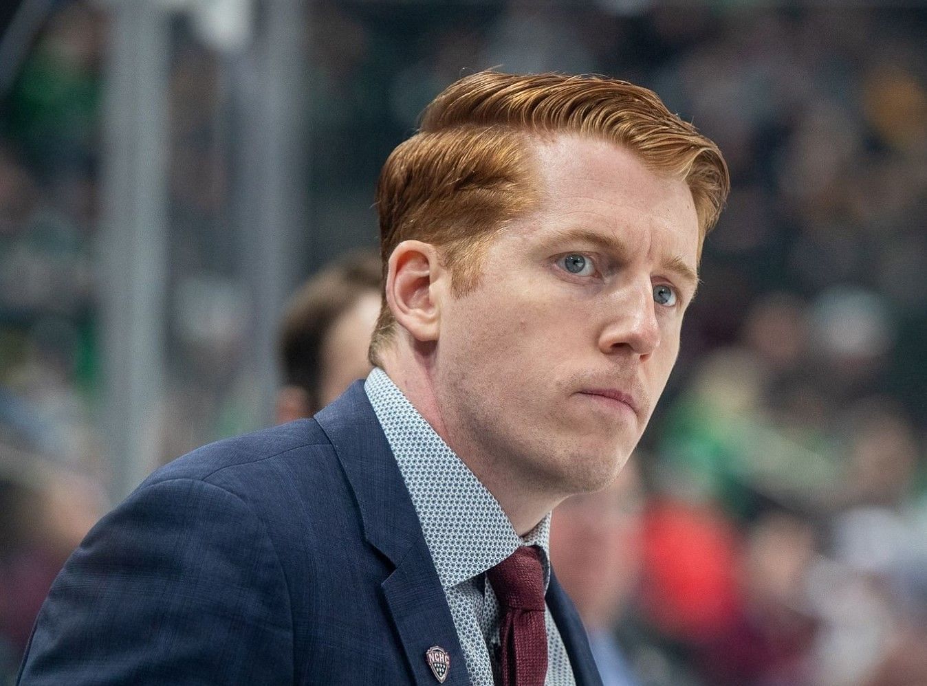 David Carle coaching game for the University of Denver