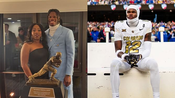 Travis Hunter's mom Ferrante Edmonds hypes him up as Colorado star follows Heisman win with another accolade