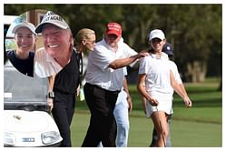 Amateur golf star Kai Trump shares special message for ‘grandpa’ Donald Trump on his inauguration day