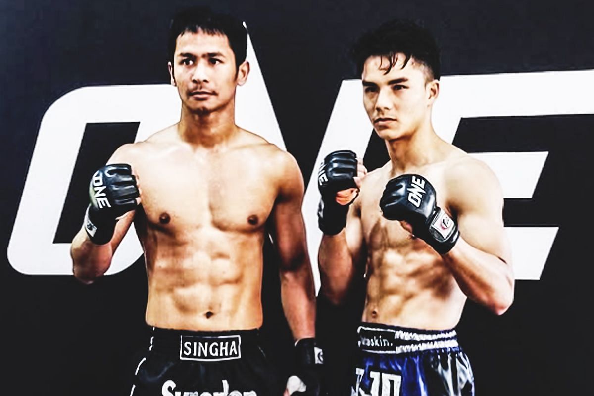 Superbon Singha Mawynn and Johan Ghazali - Photo by ONE Championship