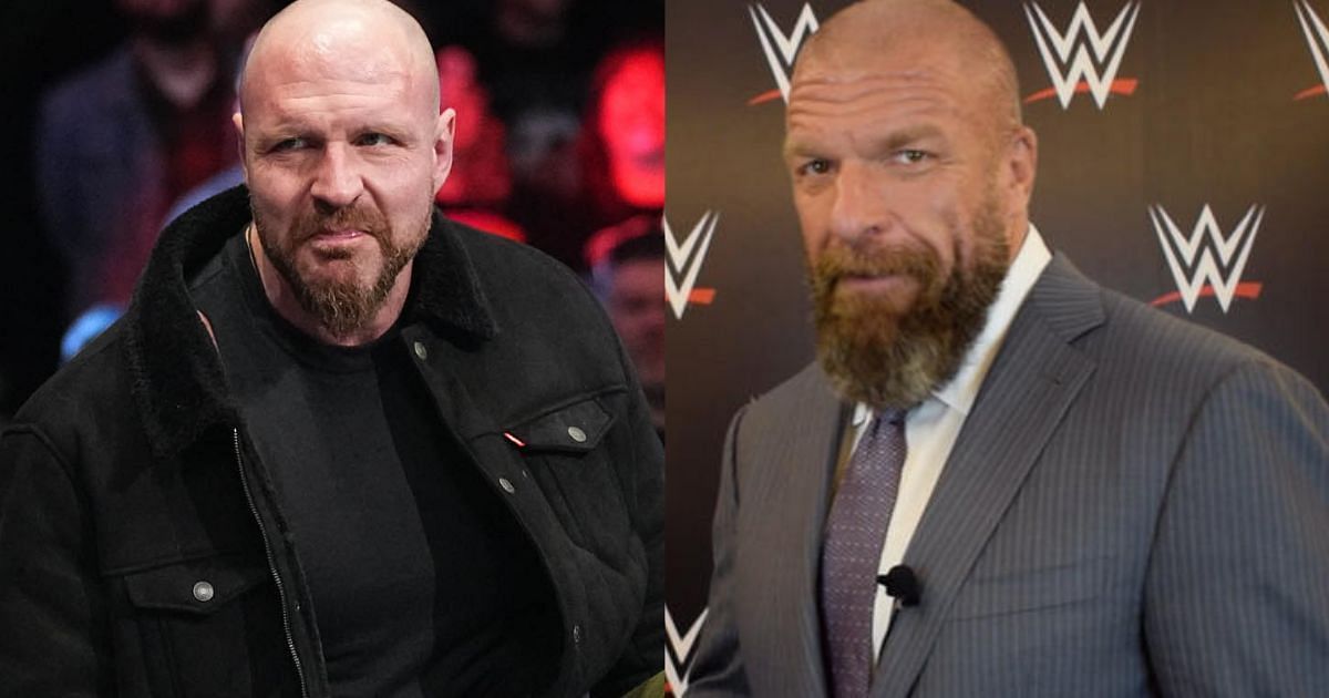 Jon Moxley (left) and Triple H (right) [Source: AEW and WWE websites]