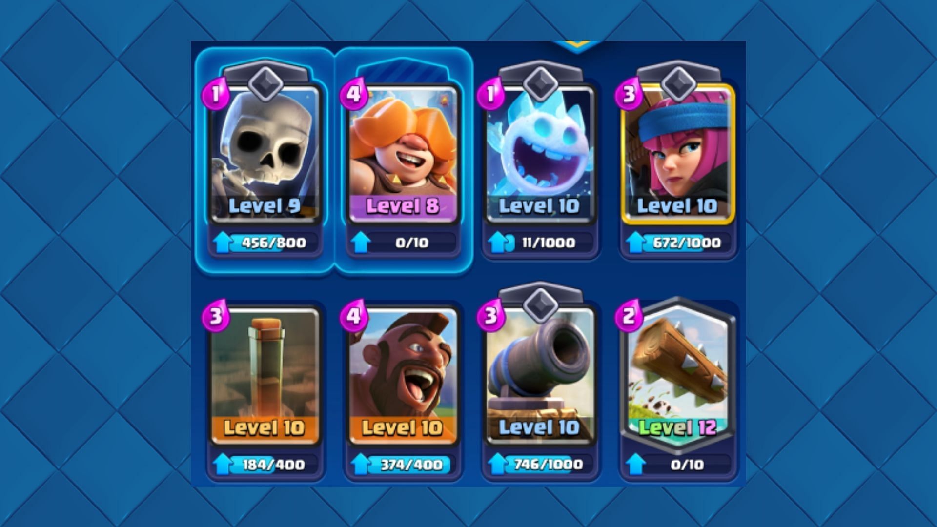 Hog Rider Cycle deck with Rune Giant (Image via Supercell)