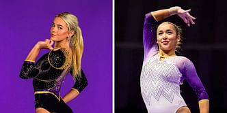 In Pictures: Olivia Dunne, Aleah Finnegan and other LSU gymnasts shine during podium training ahead of Sprouts Farmers Market Collegiate Quad meet