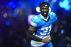 Five-star Michigan QB signee Bryce Underwood reacts to Lions safety Kerby Joseph's Pro Bowl snub