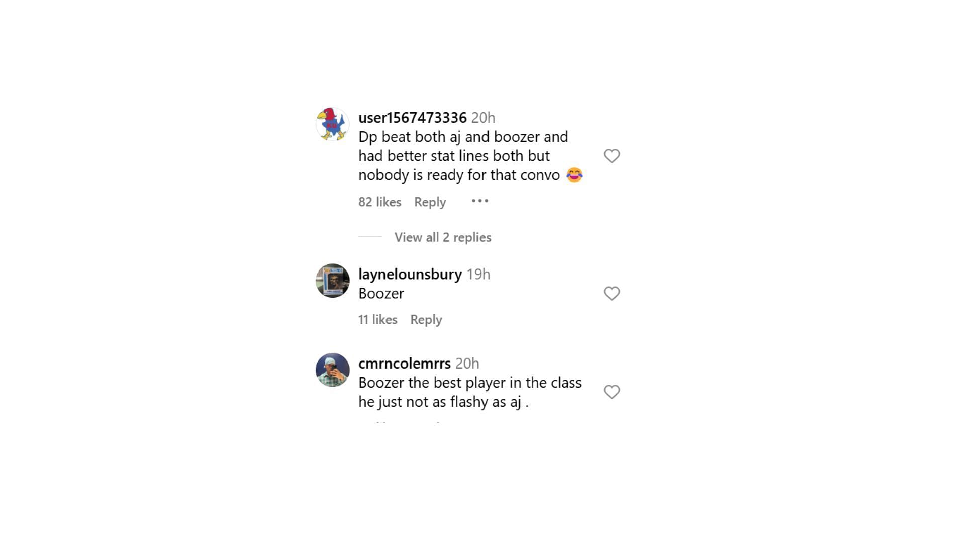 Hoops fans debate who between Darryn Peterson and Cameron Boozer deserves the No. 2 overall ranking in the 2025 HS basketball recruiting class (Image by Instagram/@247Sports)