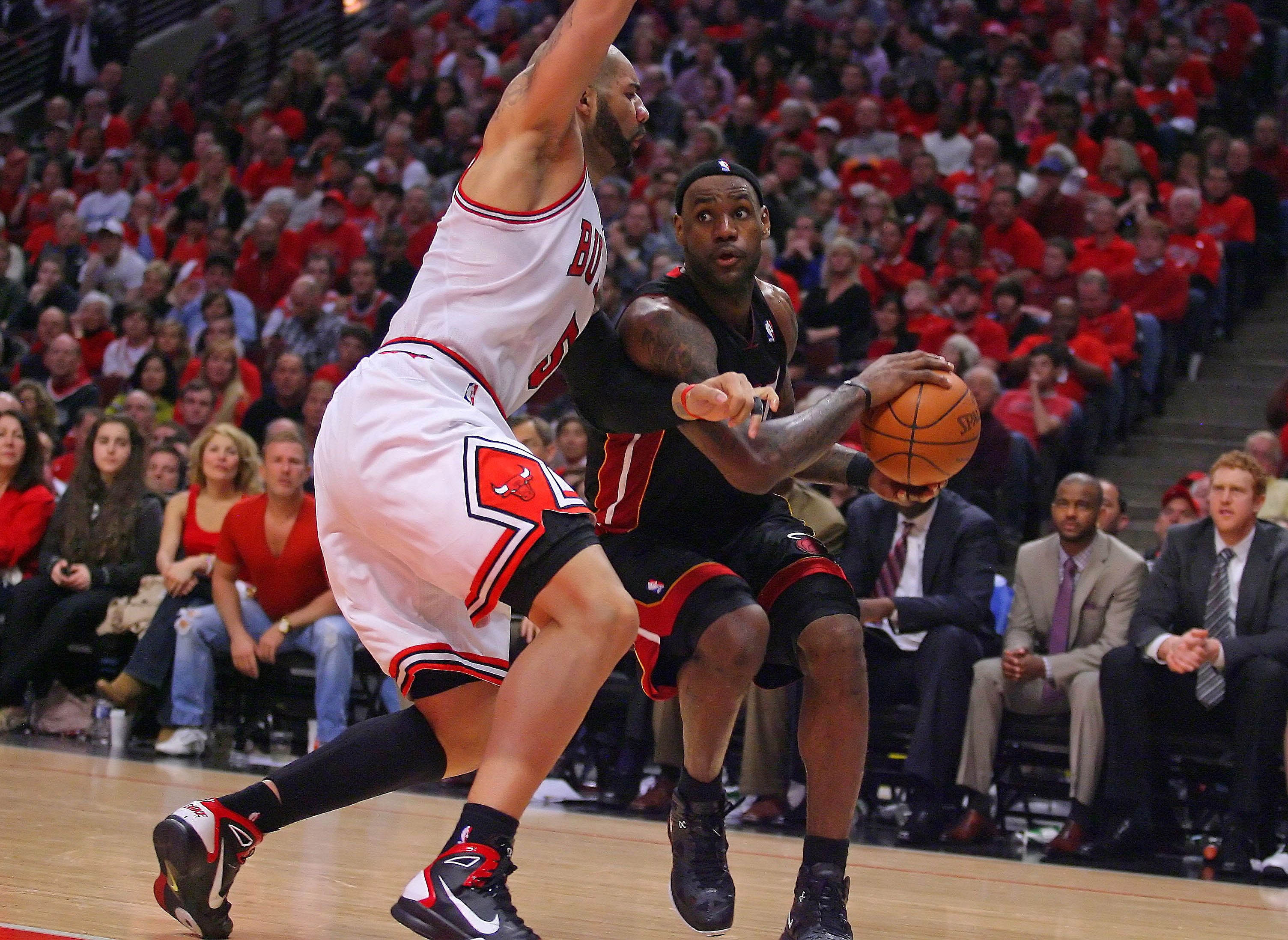 NBA: Playoffs-Miami Heat at Chicago Bulls - Source: Imagn