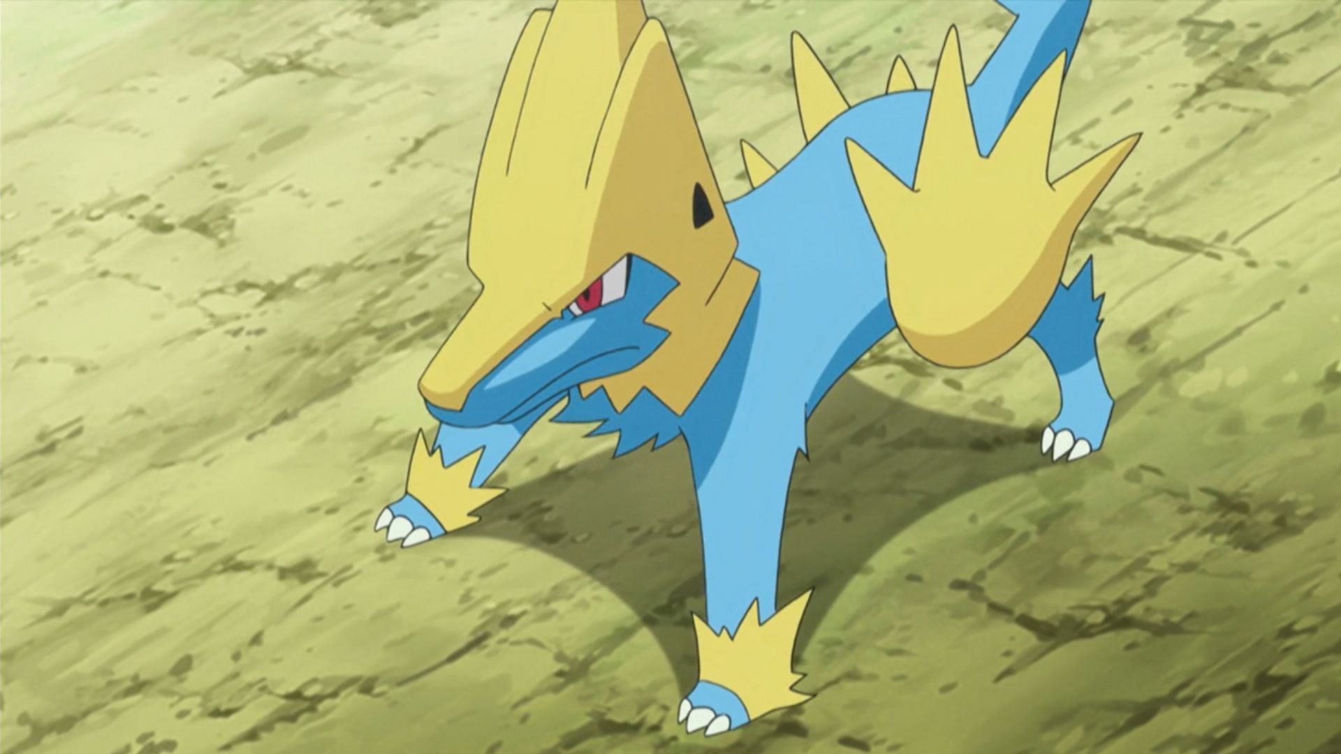 Manectric, as seen in the anime (Image via The Pokemon Company)