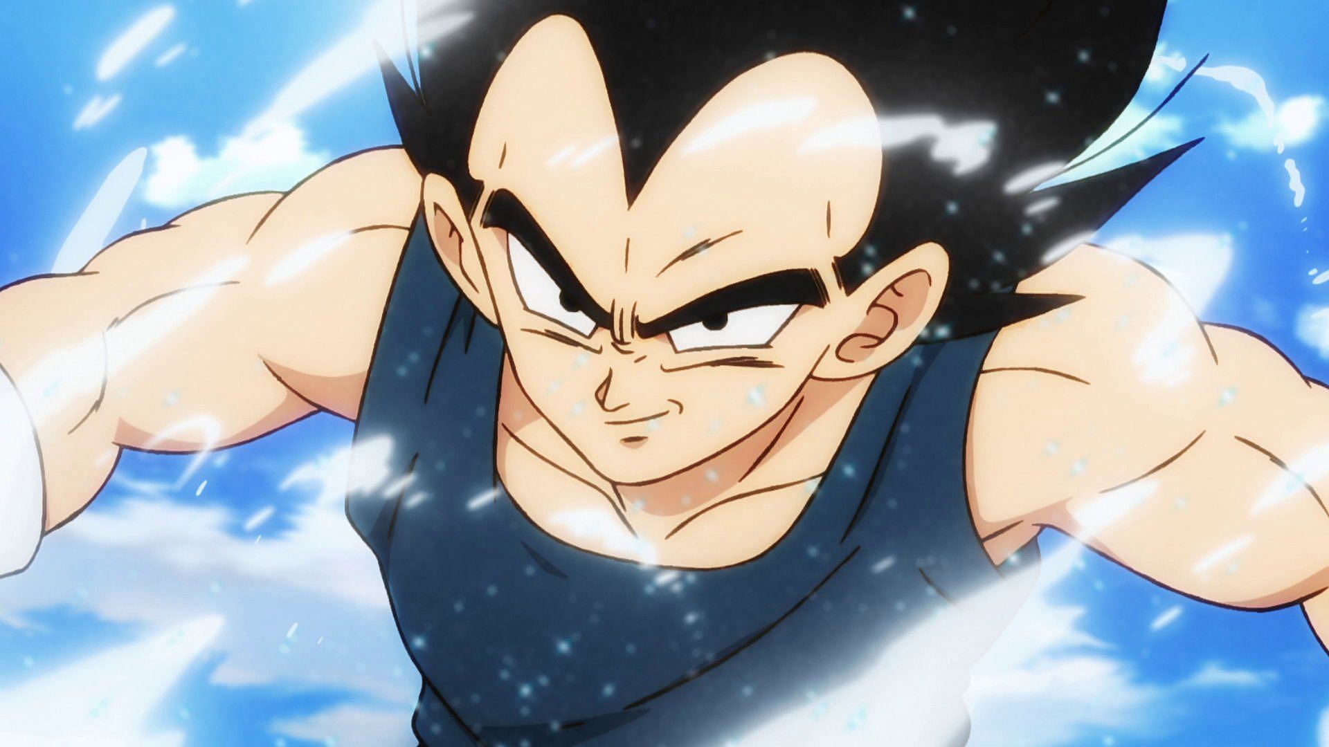 Fan cleverly recreates a dark Vegeta moment (Image via Toei Animation)