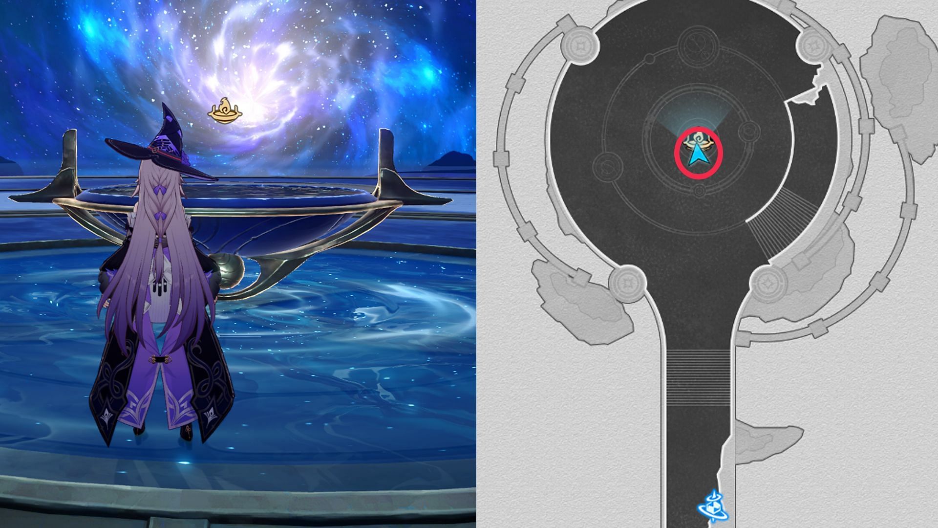 Vortex of Genesis location in Amphoreus (Image via HoYoverse)