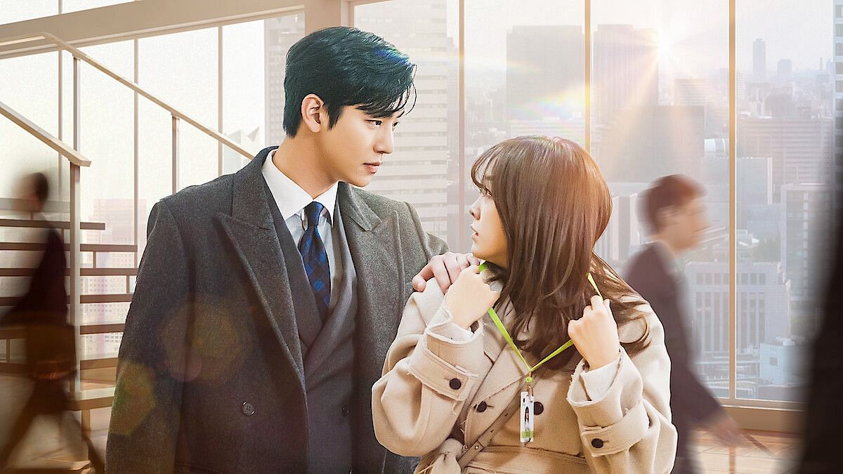 Ahn Hyo-seop and Kim Se-jeong in Business Proposal. (Image via Netflix)