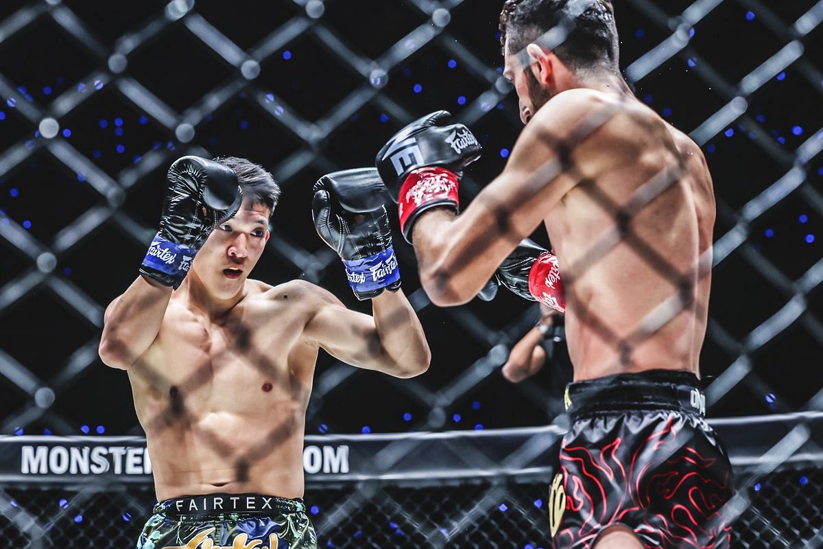 WATCH: Japanese star Masaaki Noiri chops it down in brutal leg kick knockout of Shakir Al-Tekreeti -- Photo by ONE Championship