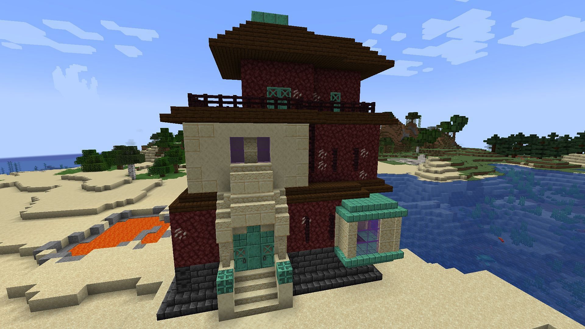 Bigger houses with few new villager types would be good (Image via Mojang Studios)