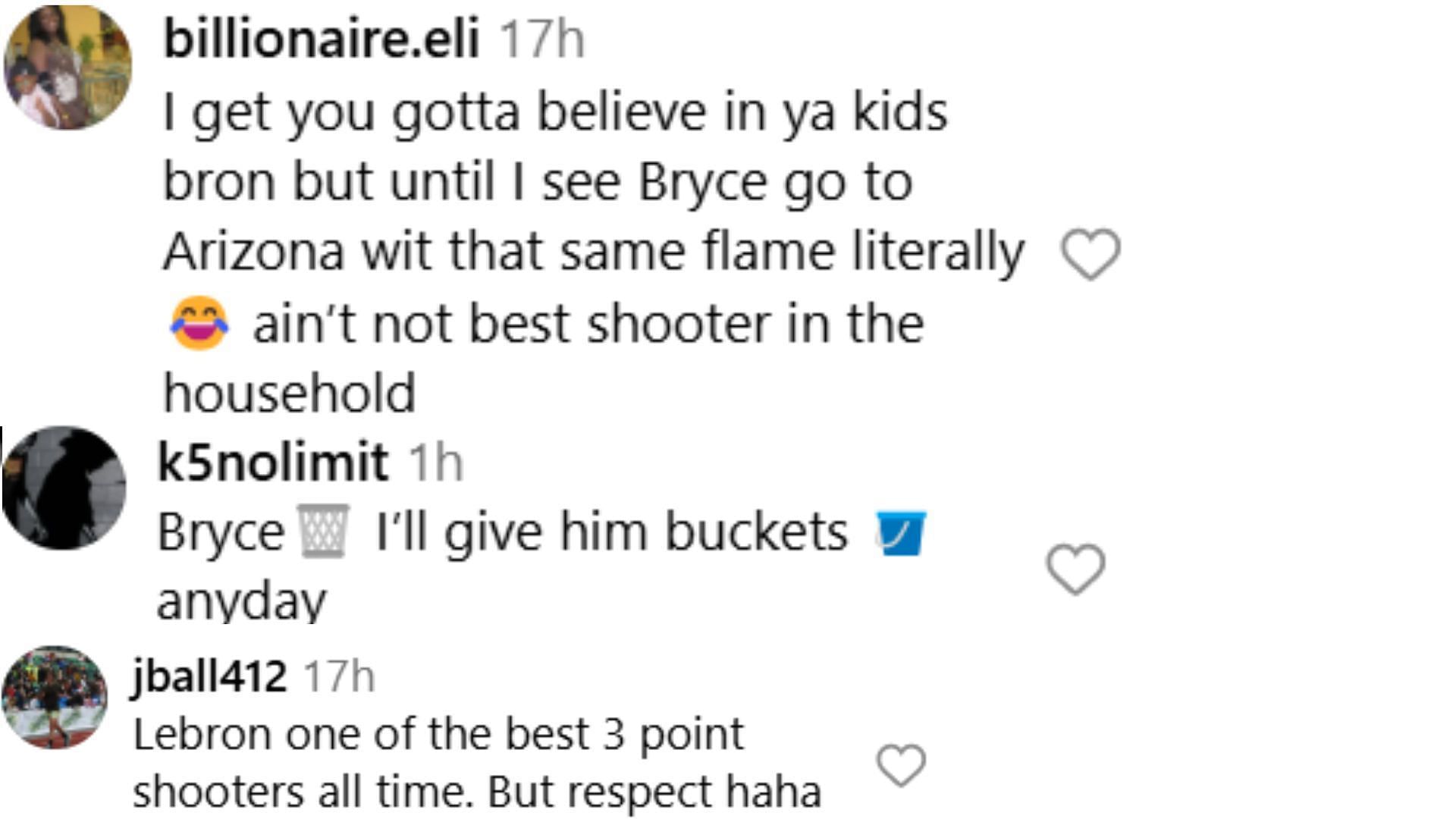 Hoops fans react to LeBron James&#039; proud comments about younger son Bryce James