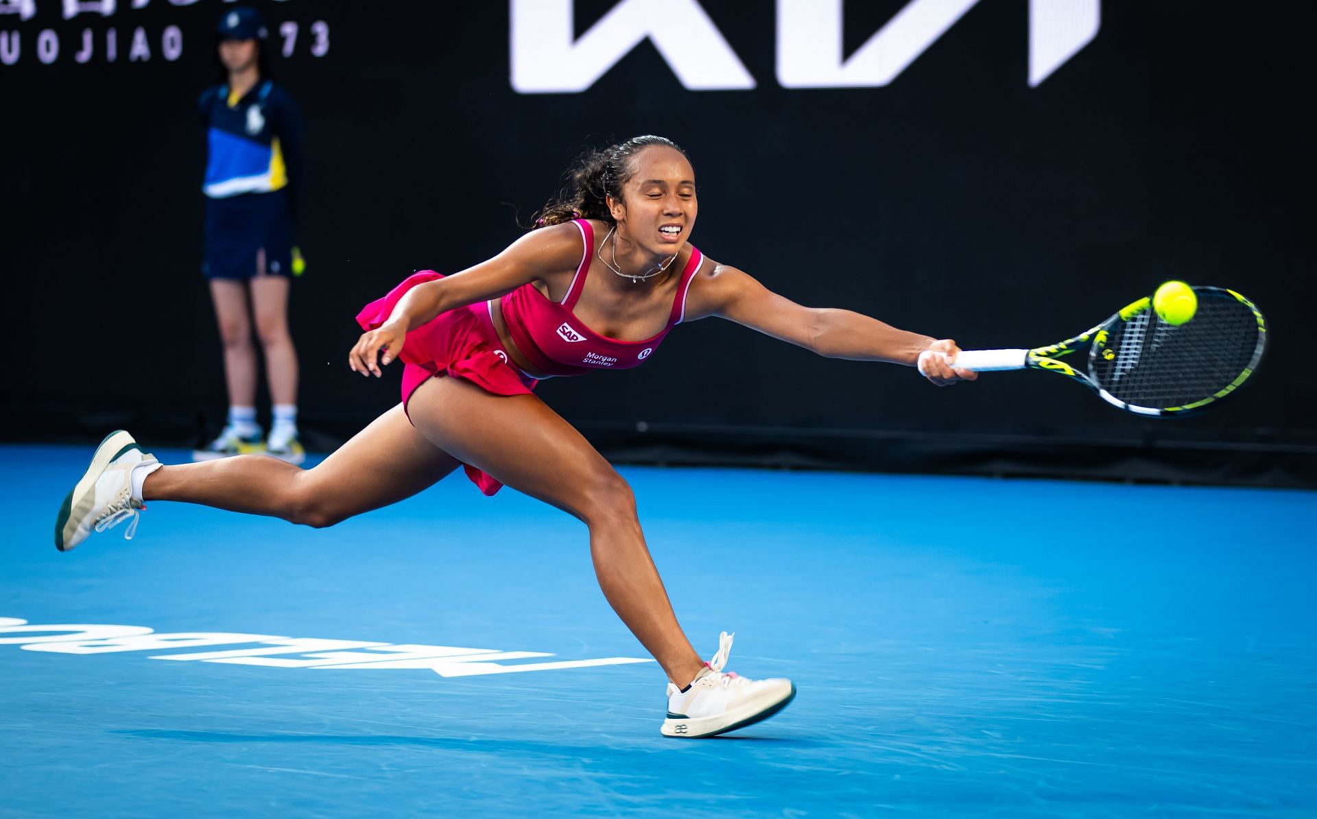 Leylah Fernandez pictured at the 2025 Australian Open | Image&nbsp; Source: Getty