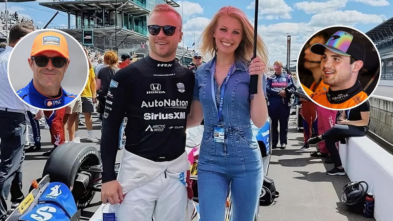 Felix Rosenqvist makes wedding-related Instagram poll featuring Scott Dixon and Pato O