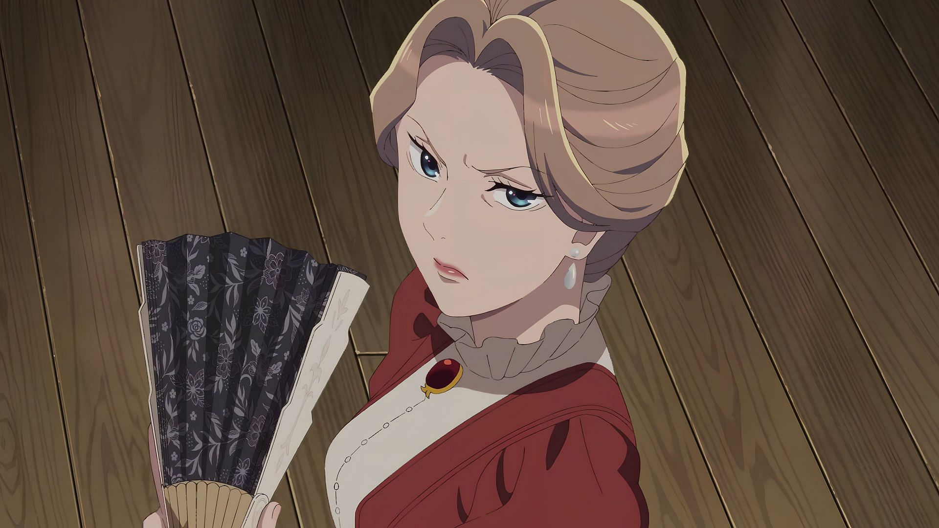 Kiyoka&#039;s mother in the anime (Image via Kinema Citrus)