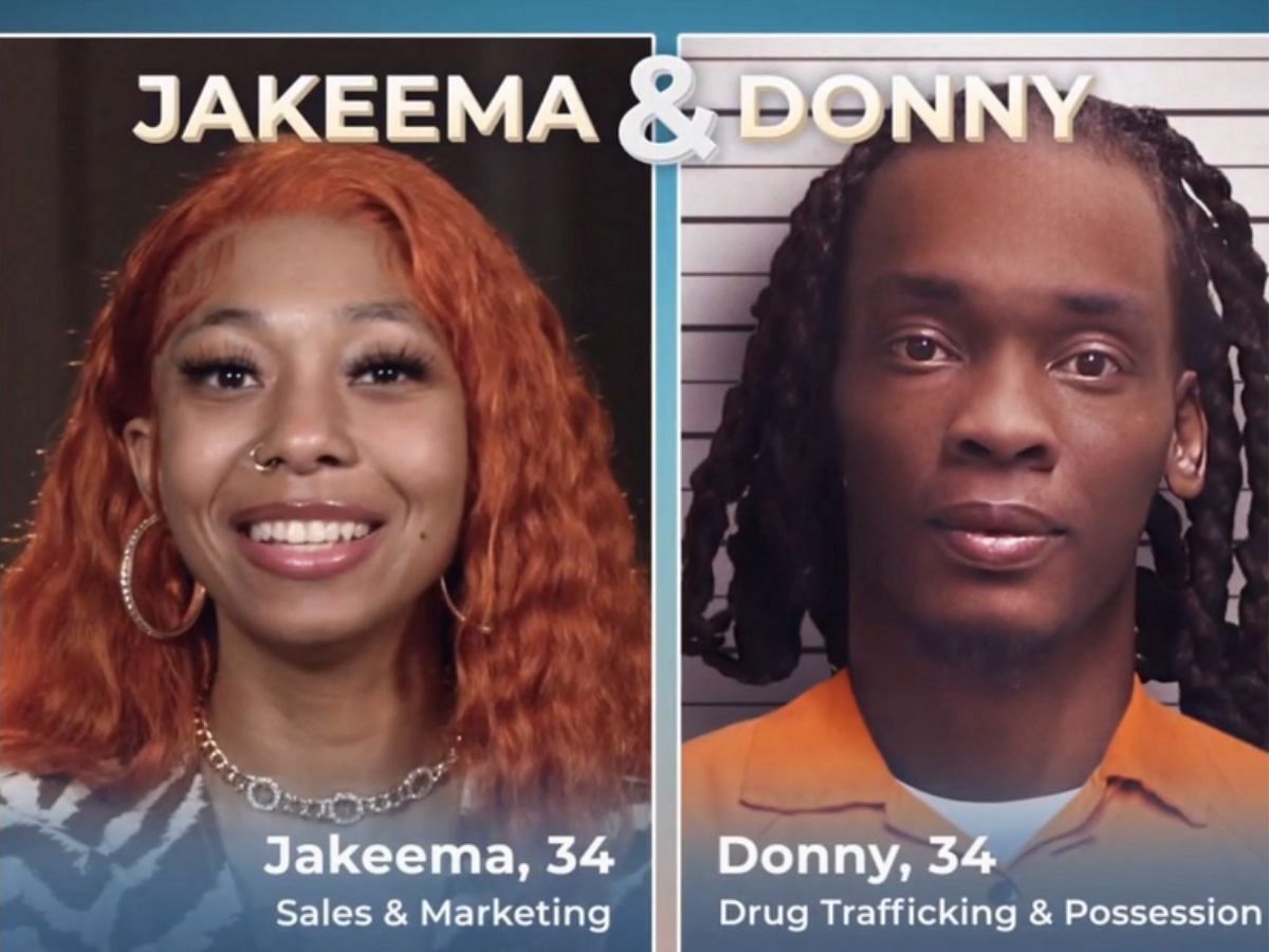 Jakeema and Donny of (Image via Instagram/@loveafterlockup_wetv)