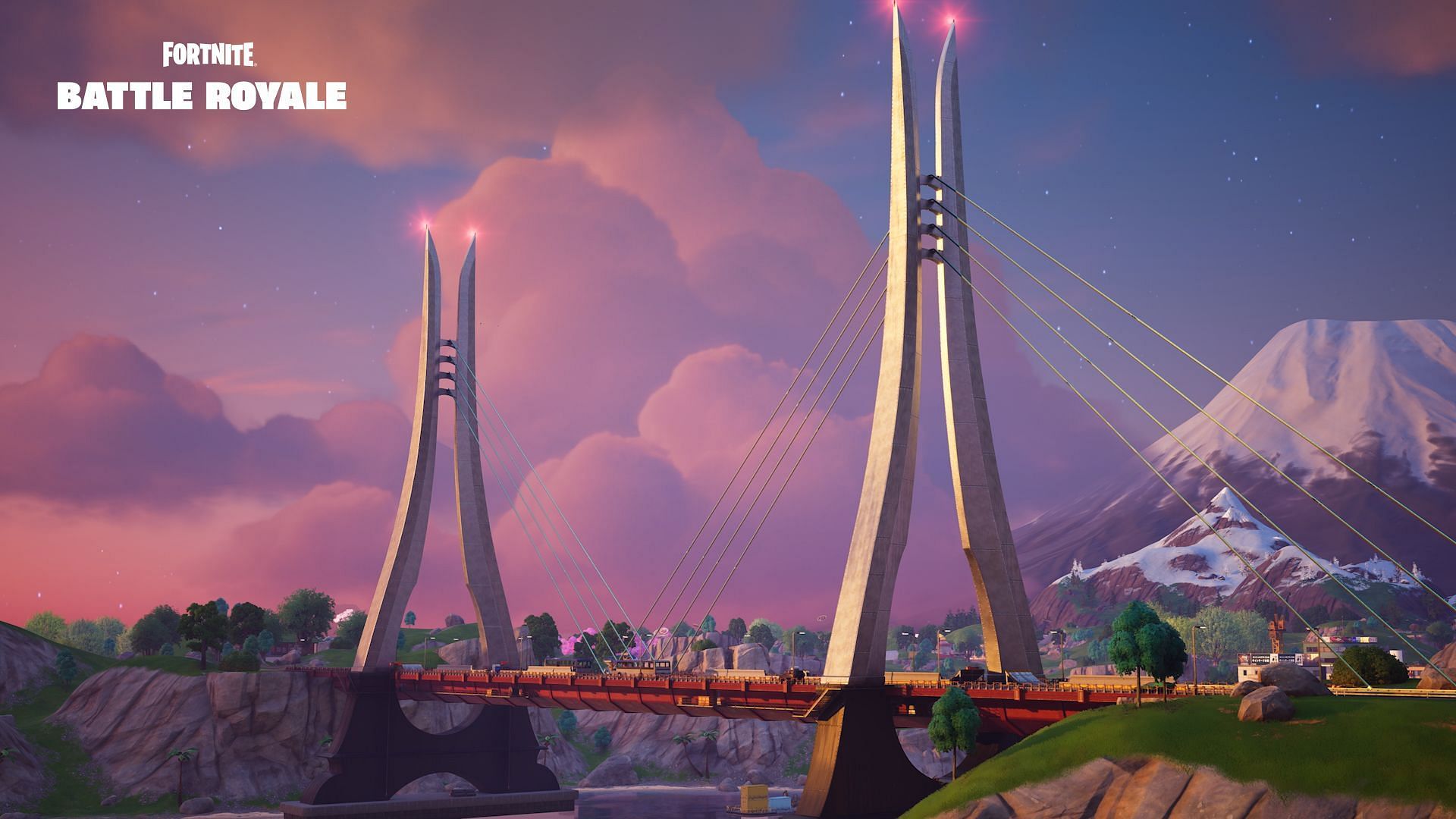 I hope nothing bad happens to the Shining Span POI... (Image via Epic Games)