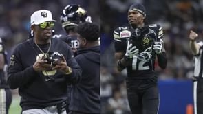 "Can play basketball with his eight toes" - Travis Hunter subtly trolls Coach Prime as he opens up about Prime Time's most valuable advice