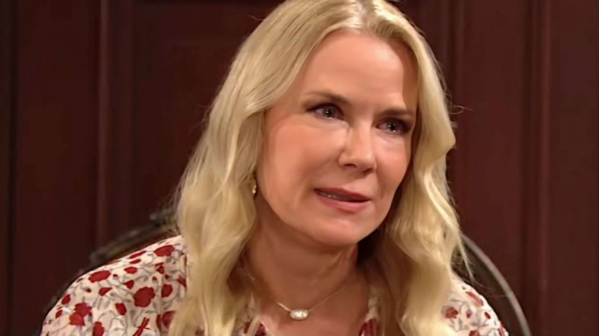 Brooke Logan in a still from The Bold and the Beautiful (Image via CBS)