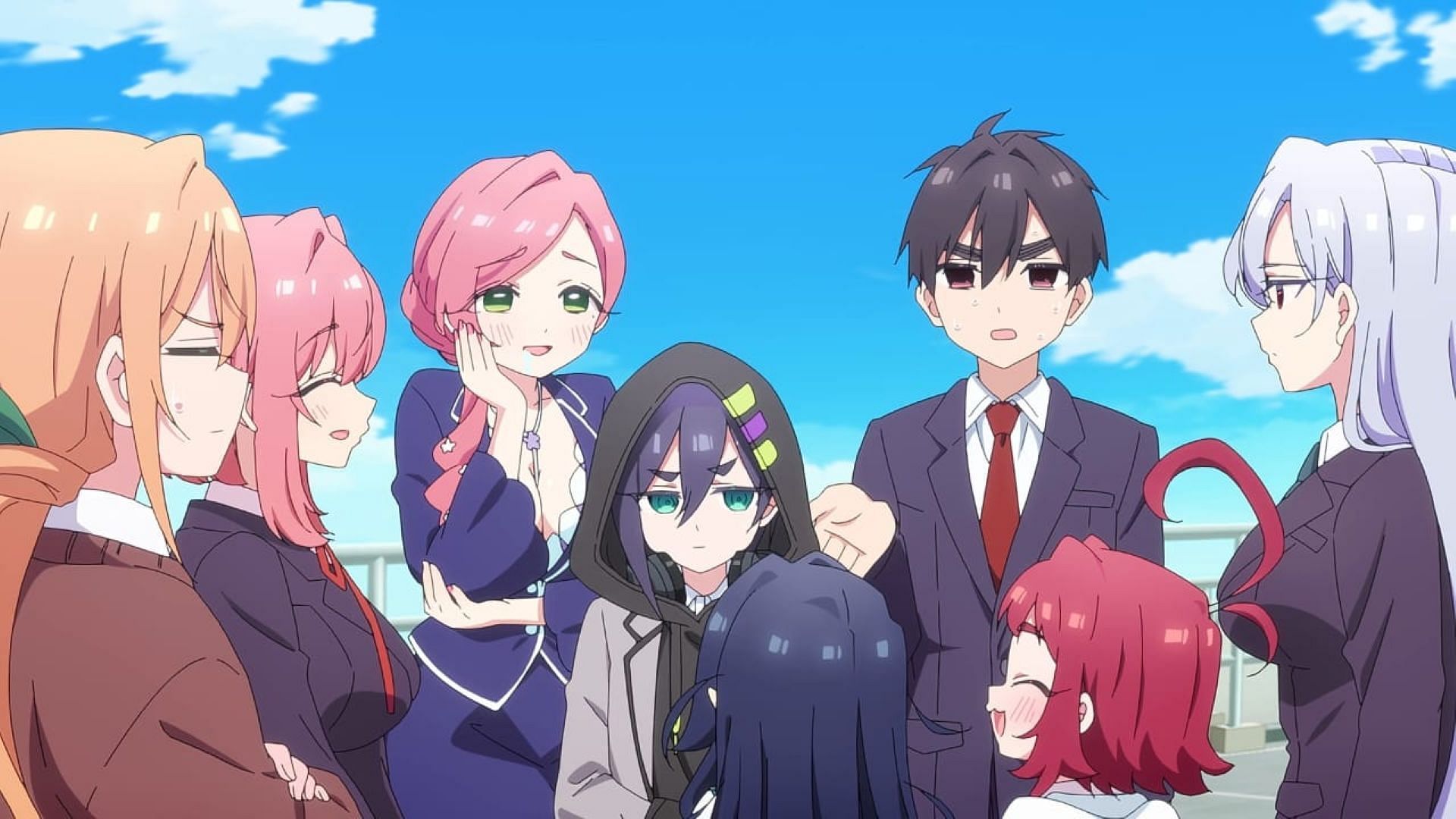 Kurumi joins Rentaro&#039;s harem (Image via Bibury Animation Studios)