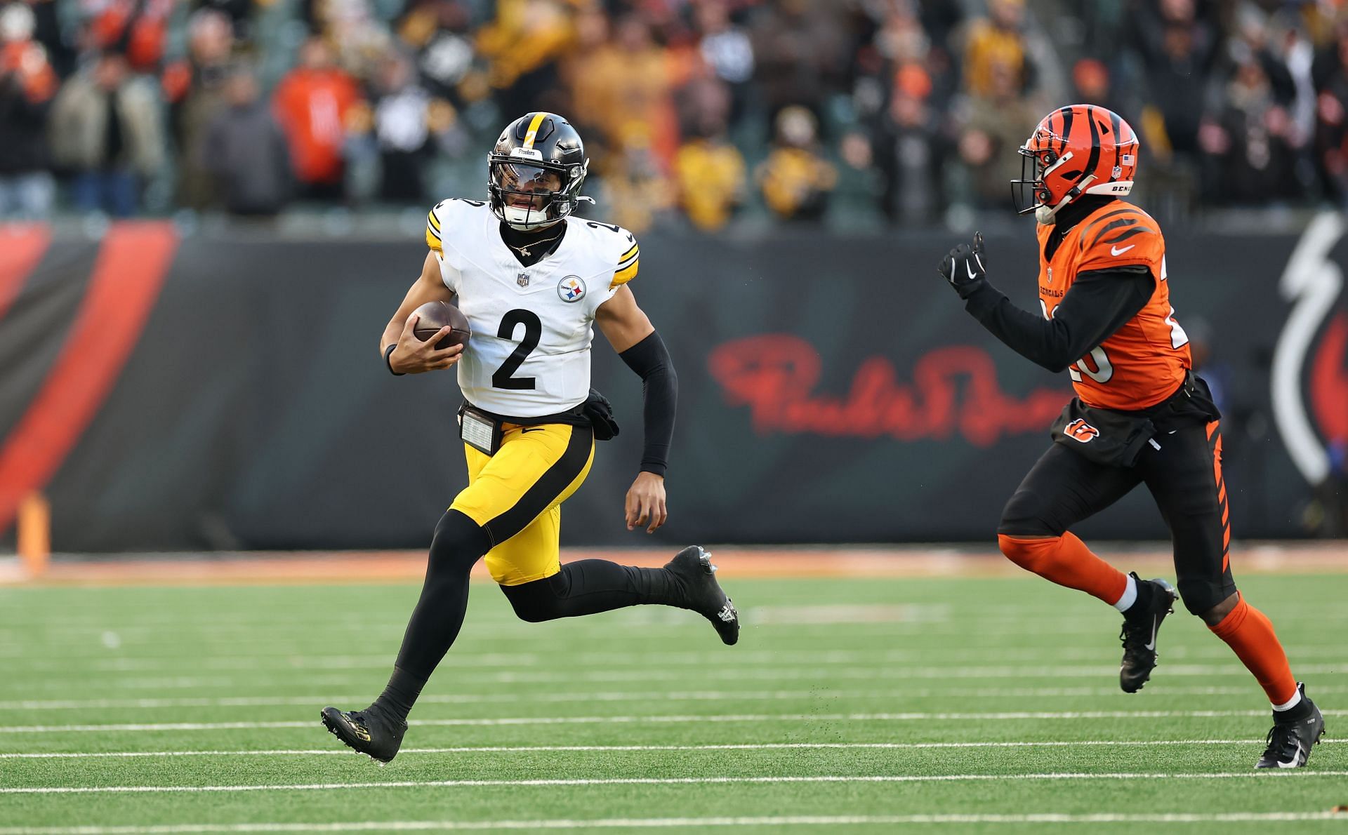 Justin Fields during Pittsburgh Steelers v Cincinnati Bengals - Source: Getty